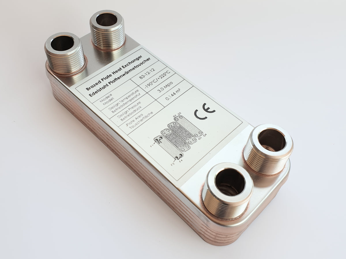 Plattenwärmetauscher B3-12-12A
