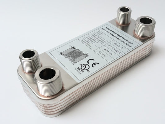 Plattenwärmerauscher B3-12-12 - Edelstahl