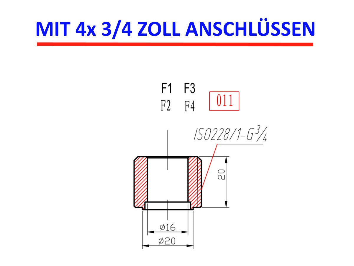 Edelstahl Plattenwärmerauscher B3-12-20 - 0,24 m², 55 kW