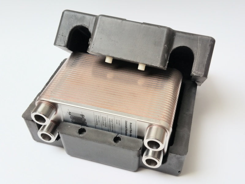 Edelstahl Plattenwärmetauscher B3-12-50 - 0,60 m², 90 kW